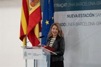 Raquel Sánchez, sobre ampliar el aeropuerto de El Prat por el mar: "Hay que buscar la solución más realista"
