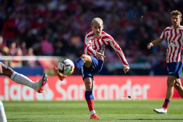 Archivo - Antoine Griezmann, jugador del Atlético de Madrid.