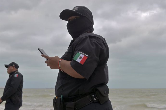 Imagen de archivo de las fuerzas de seguridad de México 