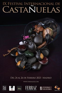 Archivo - Cartel del IX Festival Internacional de Castañuelas.