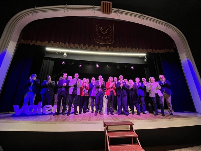 Valents presenta sus primeros 17 candidatos en la provincia de Barcelona