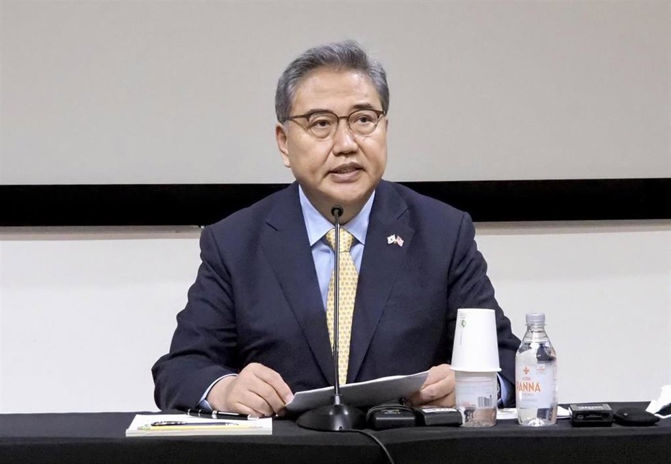 Archivo - El ministro de Asuntos Exteriores de Corea del Sur, Park Jin