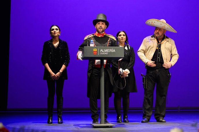 E concejal de Hacienda y Economía, Carlos Sánchez, en el Pregón del Carnaval 2023