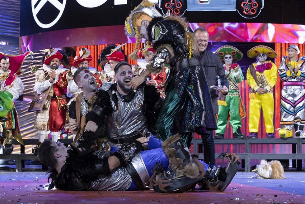 Los Chancletas gana la final de murgas del Carnaval de Las Palmas de Gran Canaria