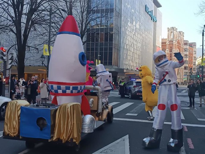 Imagen del Carnaval en Bilbao