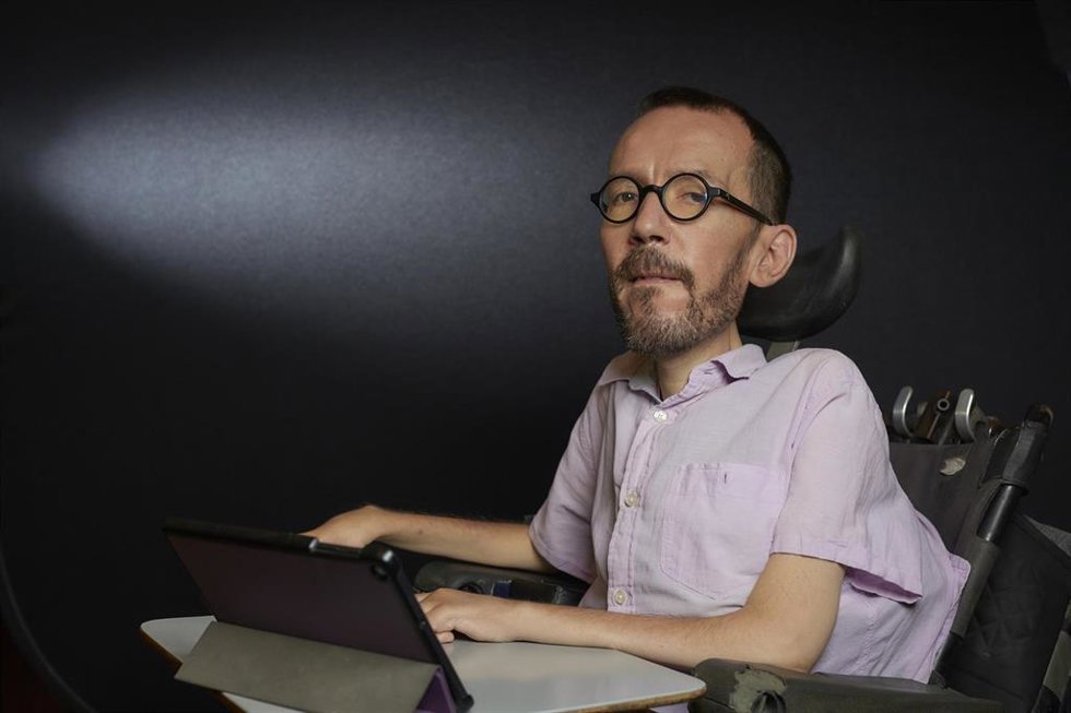 Archivo - El portavoz de Unidas Podemos en el Congreso de los Diputados, Pablo Echenique, posa  para Europa Press en la Cámara Baja, a 21 de julio de 2022, en Madrid (España). 
