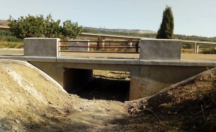 Obras de mejora de drenaje.