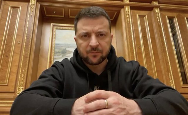 Volodimir Zelenski, presidente de Ucrania