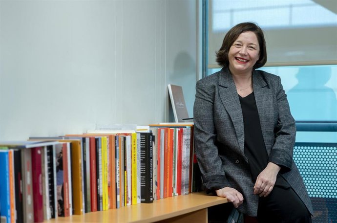 Archivo - La directora de ARCOmadrid, Maribel López, durante una entrevista con Europa Press, en IFEMA Madrid, a 16 de febrero de 2022, en Madrid (España). López, que desde finales de noviembre de 2018 fue codirectora de la feria de arte ARCOmadrid, ost