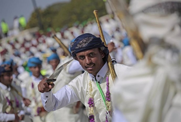 Archivo - Imagen de archivo de una boda huthi en la capital de Yemen, Saná 