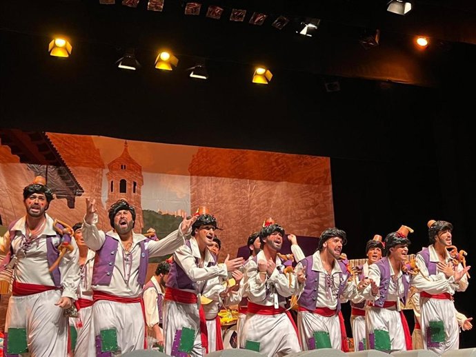 La chirigota de Jaén 'La vin con Olivín'