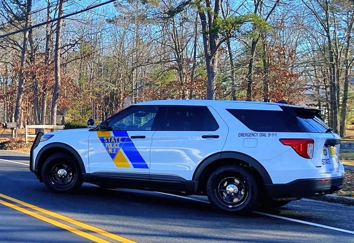 Coche de la Policía Estatal de Nueva Jersey