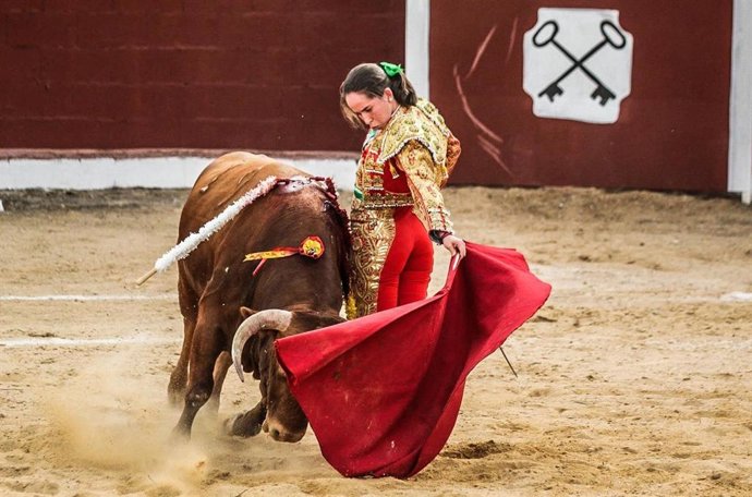 La torera guadalajareña Carla Otero.