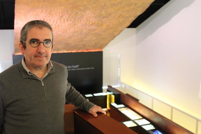 El nou director del Museu Memorial de l'Exili, Miquel Aguirre Oliveras, en substitució d'Enric Pujol
