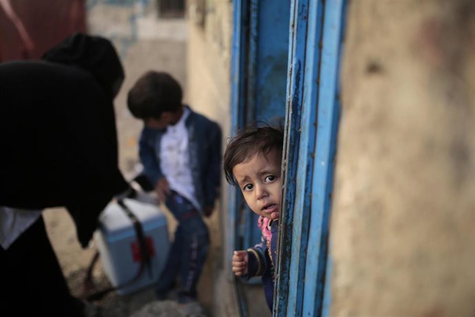 Archivo - Imagen de archivo de un niño yemení 