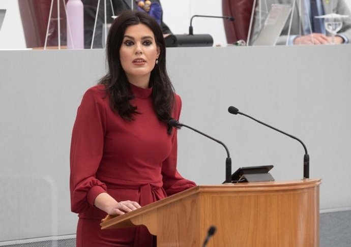 La portavoz del Partido Popular de la Región de Murcia, Miriam Guardiola