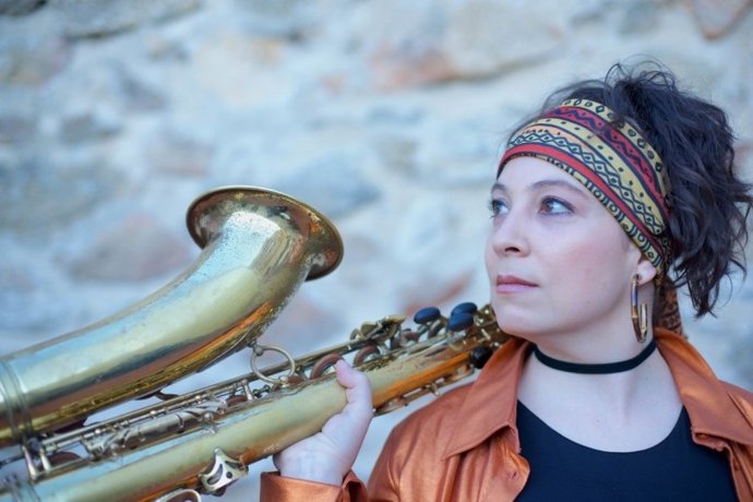 La intérprete Berta Moreno, quien este domingo actúa en el Teatre Municipal Xesc Forteza