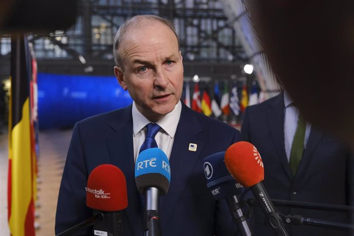 Archivo - Michéal Martin, ministro de Exteriores de Irlanda