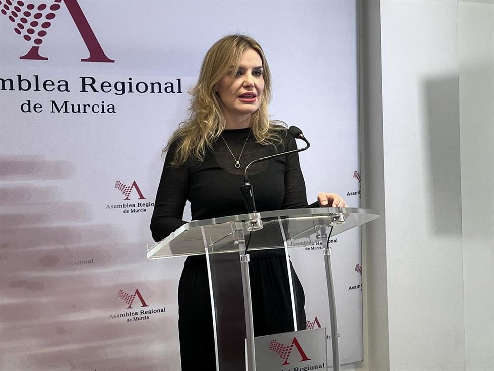 Patricia Gómez, en la Comisión de Sanidad