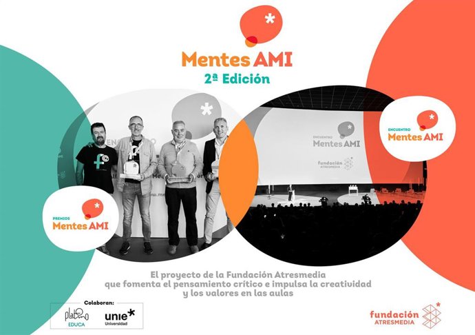 Atresmedia lanza la II edición de los Premios Mentes AMI que reconocen iniciativas educativas que fomenten los valores
