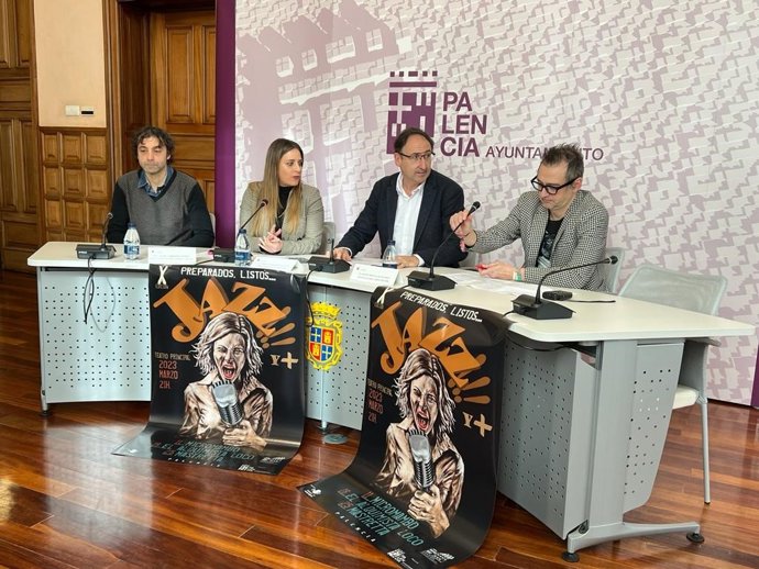 Presentación del décimo aniversario del ciclo de jazz de Palencia.