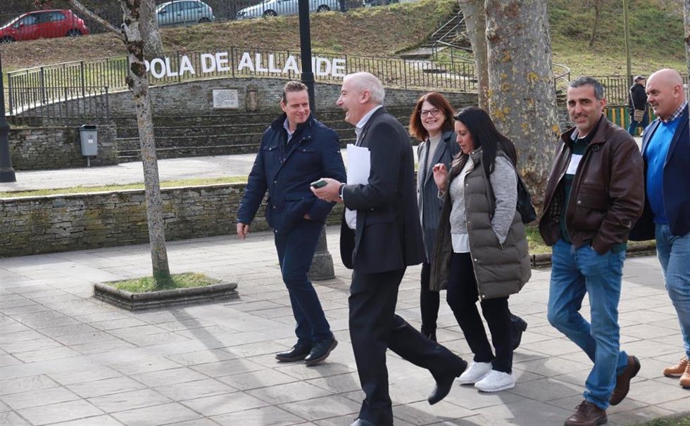 Marcelino Marcos Líndez, en Allande