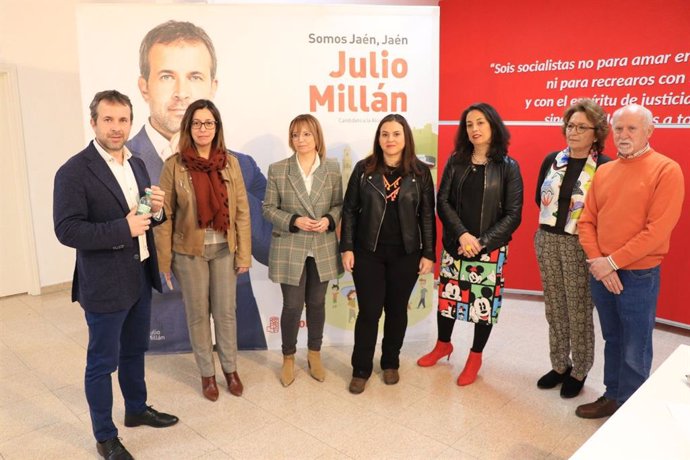 Presentación de la canddatura del PSOE a la Alcaldía de Jaén