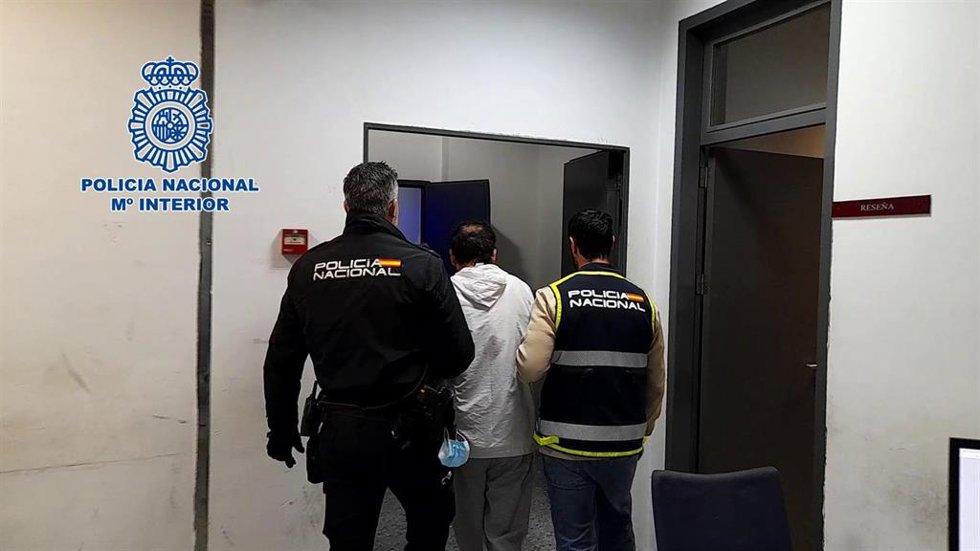 Imagen del detenido