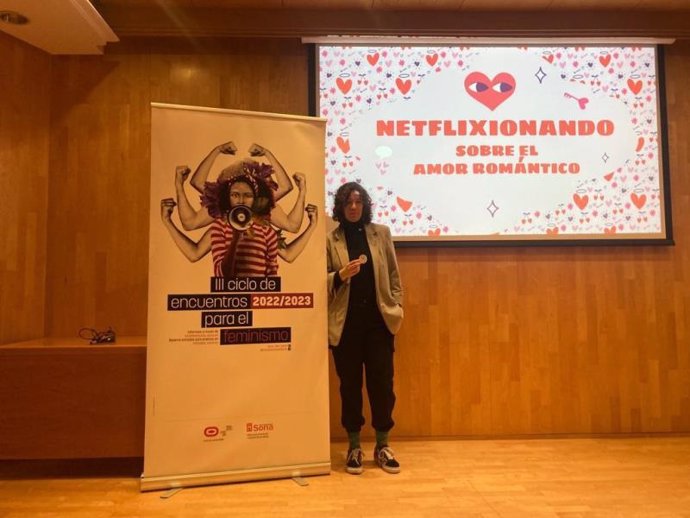 Alma García ofrece el taller 'Netflixionando' en Soria.