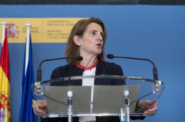 La vicepresidenta Tercera y ministra para la Transición Ecológica y el Reto Demográfico, Teresa Ribera