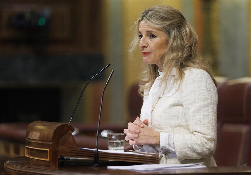 La vicepresidenta segunda y ministra de Trabajo y Economía Social, Yolanda Díaz