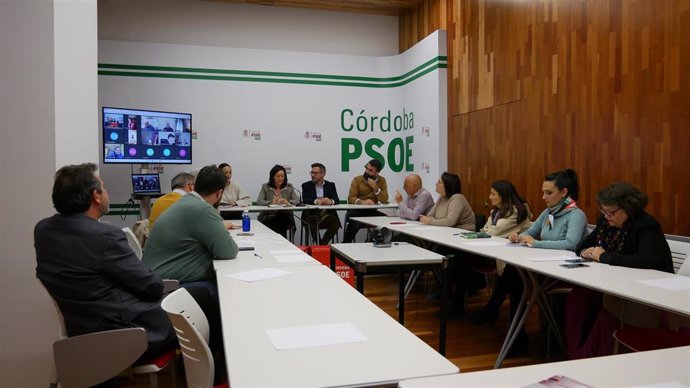 La ejecutiva provincial del PSOE de Córdoba ratifica la lista que encabeza Antonio Hurtado y cierra Carmen Calvo para las municipales en la capital cordobesa.