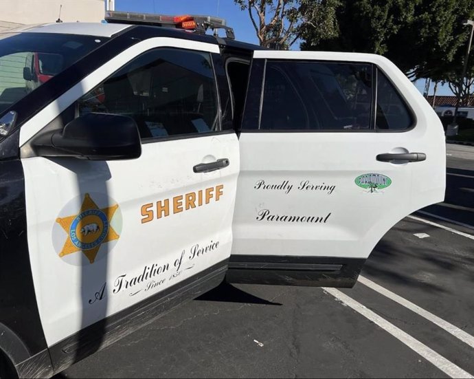 Un coche del Departamento del Sheriff del Condado de Los Ángeles, California, Estados Unidos