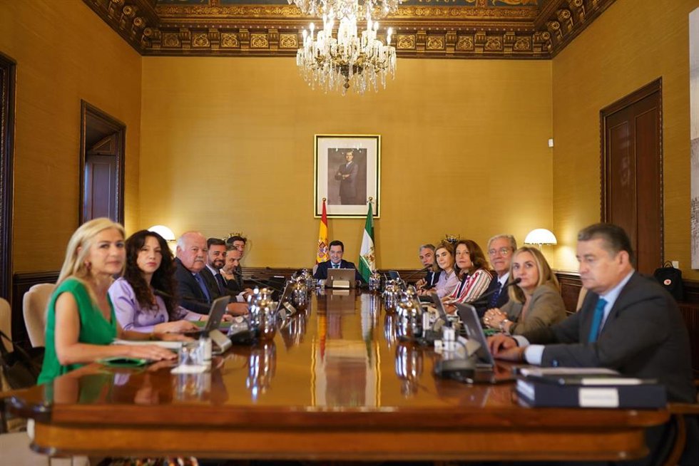 Archivo - Reunión del Consejo de Gobierno andaluz (Foto de archivo).