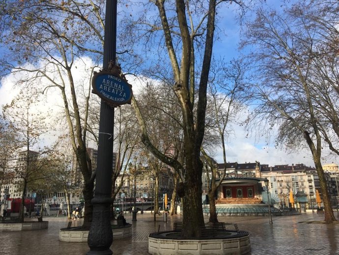 Paseo del Arenal en Bilbao
