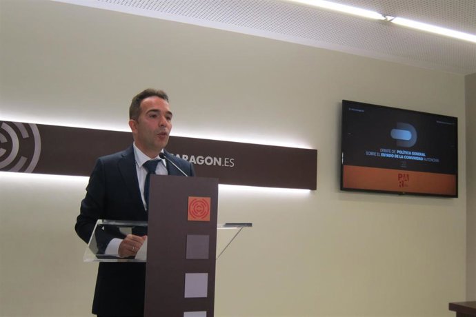 Archivo - El portavoz del PAR, Jesús Guerrero.