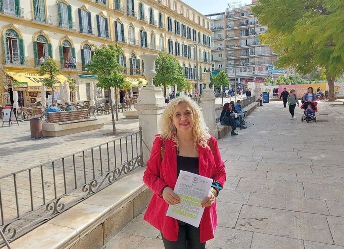 La coordinadora local de Izquierda Unida, concejala y candidata a la Alcaldía de Málaga, Remedios Ramos