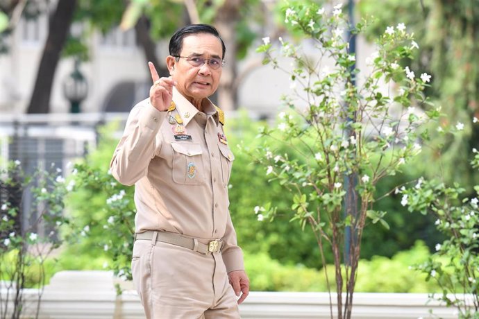 Archivo - El generla Prayuth Chan Ocha, primer ministro de Tailandia
