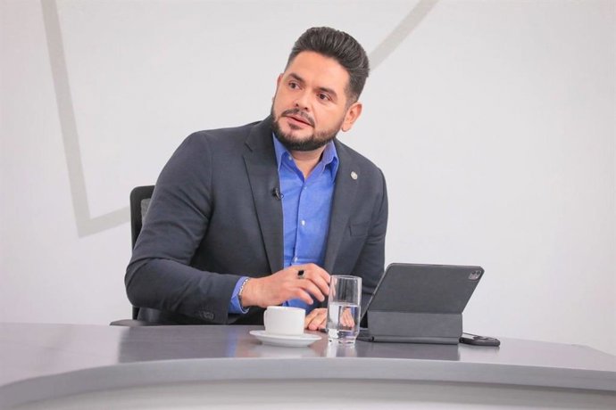 El presidente del Banco Central de la Reserva de El Salvador, Douglas Rodríguez