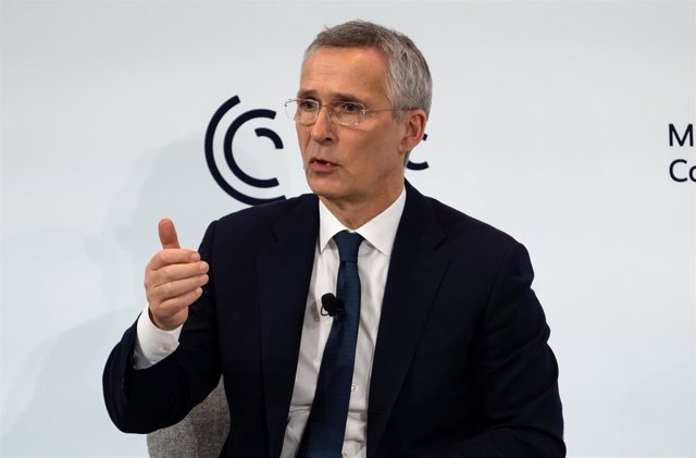 El secretario general de la OTAN, Jens Stoltenberg, durante la Conferencia de Seguridad de Múnich