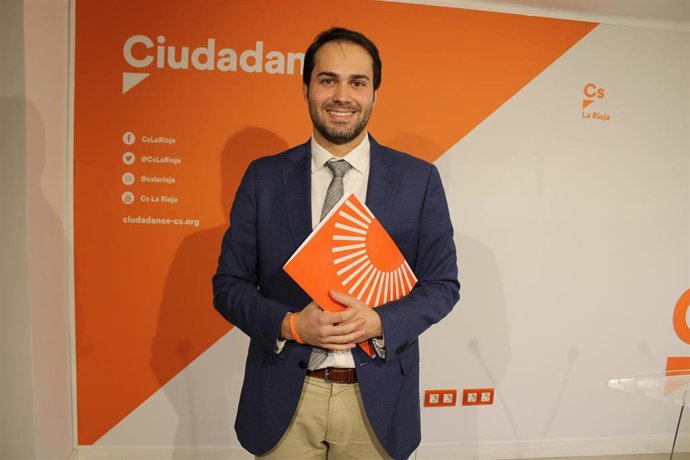 El candidato de Ciudadanos a la presidencia del Gobierno de La Rioja, Ángel Íñiguez