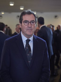 El presidente de la CEOE, Antonio Garamendi, en imagen de archivo.