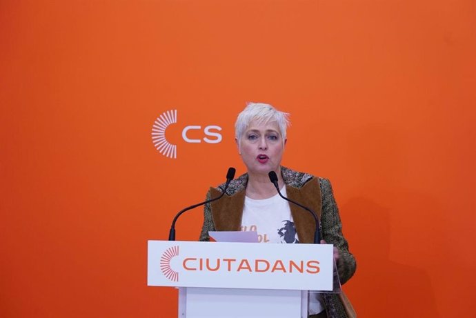 La candidata de Cs a l'alcaldia de Barcelona i diputada al Parlament, Anna Grau
