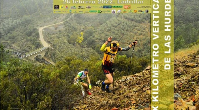 Cartel del Trail del 'Kilómetro vertical de Las Hurdes'