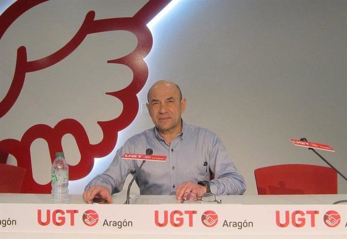 El secretario general de UGT Aragón, Daniel Alastuey.
