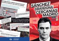 PP Madrid suma a la convocatoria de una manifestación por Cercanías la instalación de mesas informativas y folletos