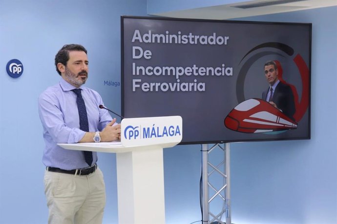 El secretario general PP de Málaga, José Ramón Carmona.