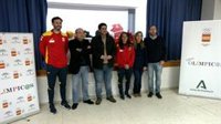 Junta destaca los valores del deporte y el programa Todos Olímpicos en el CEIP Almirante Laulhé de San Fernando