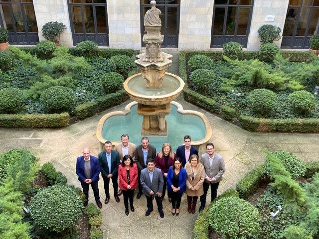 Equipo de gobierno en la Diputación