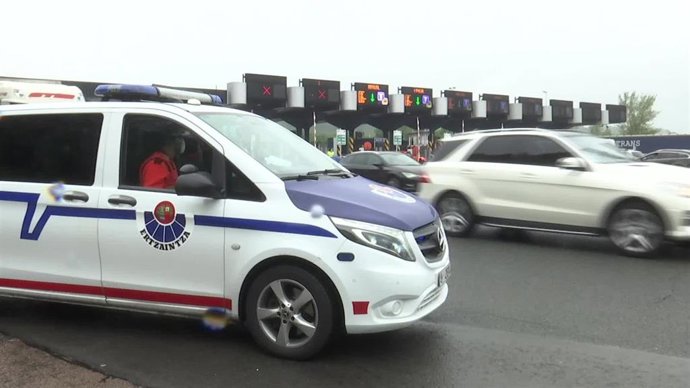 Furgoneta de la Ertzaintza